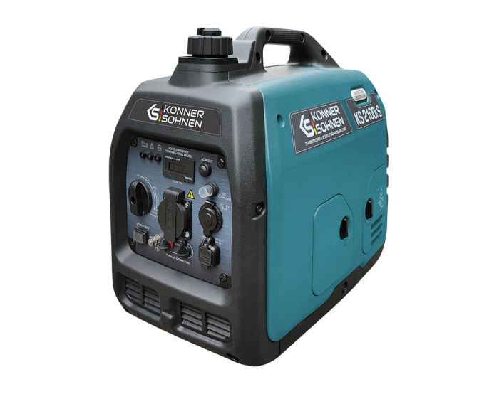 Генератор бензиновый инверторный Konner&Sohnen KS 2100IS, 230В, 2.0кВт, ручний стартер, 18.5кг