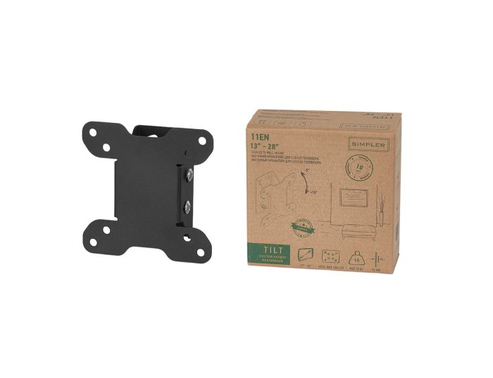 Крепление наклонное ТВ 18-28" Simpler KSL 11EN