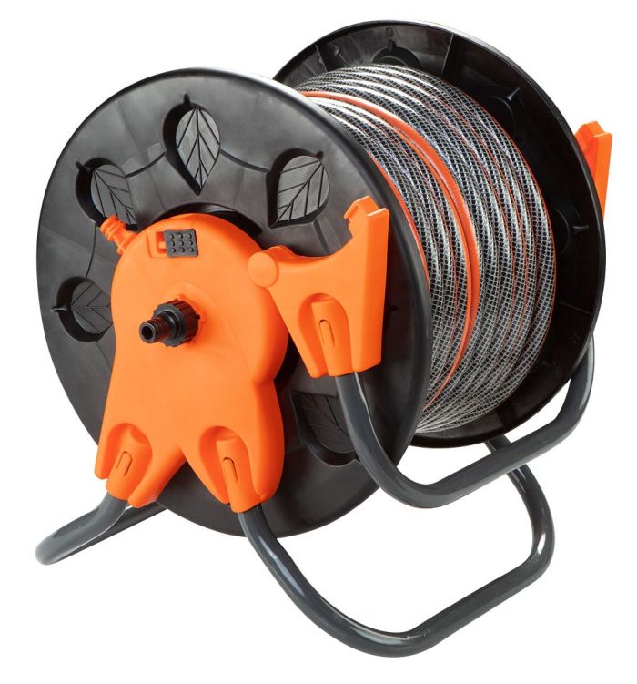 Катушка для шланга Neo Tools на подставке 60м 1/2" 20м 3/4"