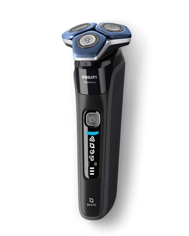 Бритва електр. Philips Series 7000 роторная,  бритв.головок-3, Li-Ion, сух.+влажн., триммер, черный