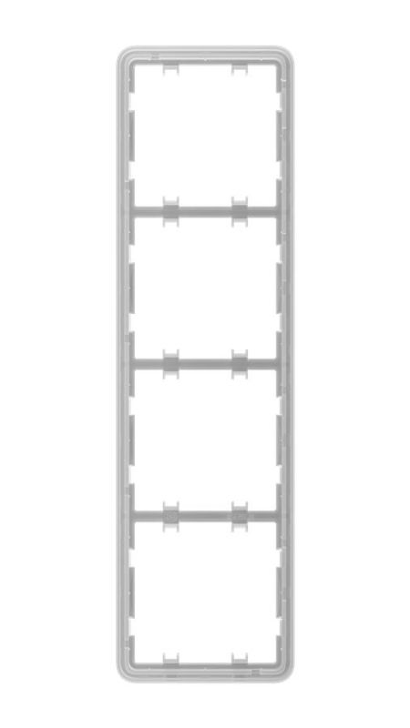 Рамка для вимикача на 4 секції Ajax Frame 4 seats for LightSwitch Vertical