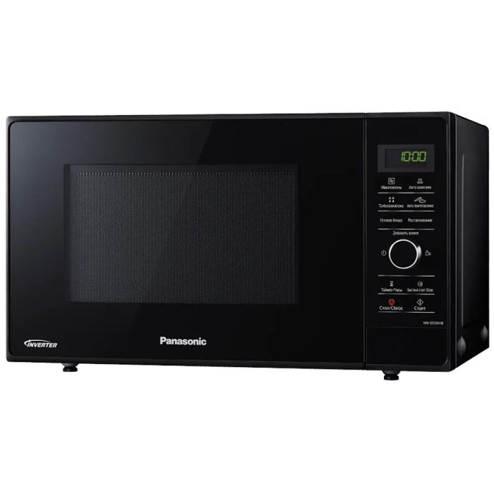 Микроволновая печь Panasonic , 23л, электронное управ., 1000Вт, дисплей, черный