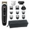 Триммер Rowenta Trim & Style для бороды, усов, головы и тела, сеть+акум., роторный мотор, насадок-11, чехол, титан.напыл., черно-серебрист.