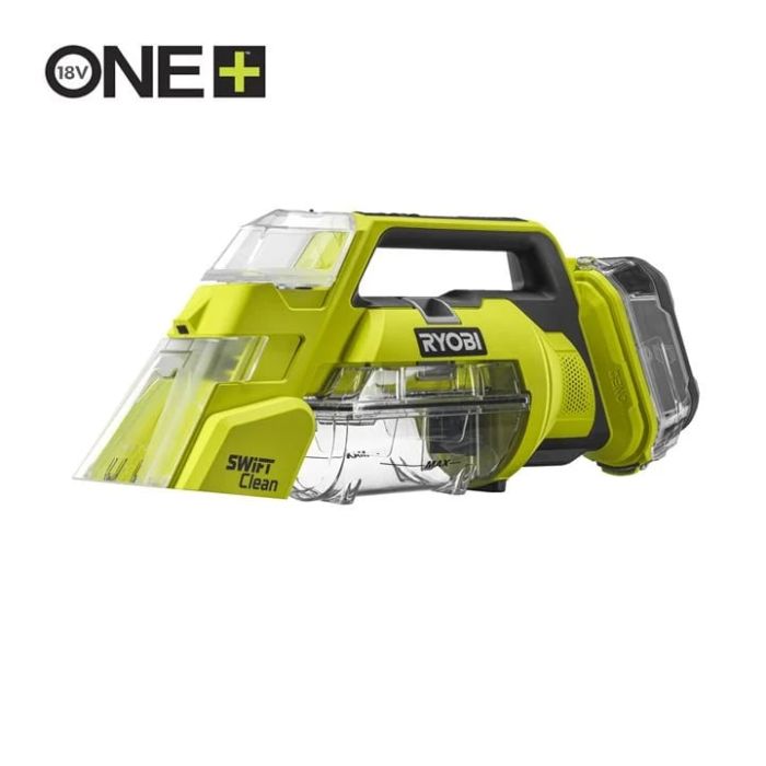 Пылесос аккумуляторный моющий Ryobi ONE+ RDC18-0 18В 17Вт контейнер для воды чистая/грязная 0.12/0.2л 2.5кг без АКБ и ЗУ