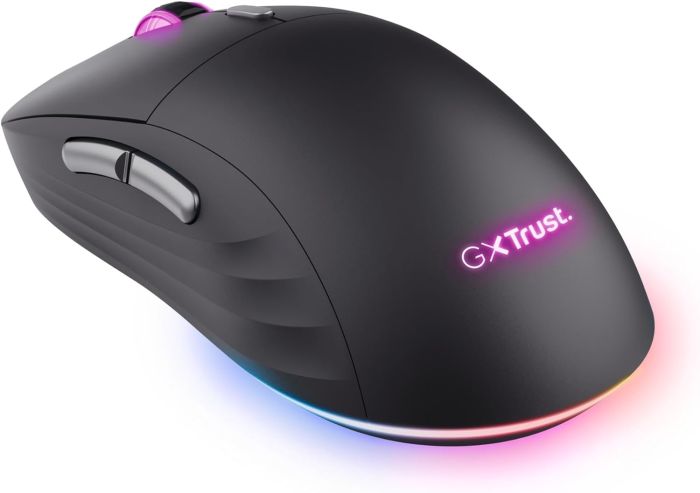 Мышь Trust GXT 926 REDEX II, WL/USB-A/USB-C, черный