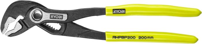 Кліщі переставні Ryobi RHPBP200 0-24мм 200мм фіксація кнопкою Cr-V 0.26кг