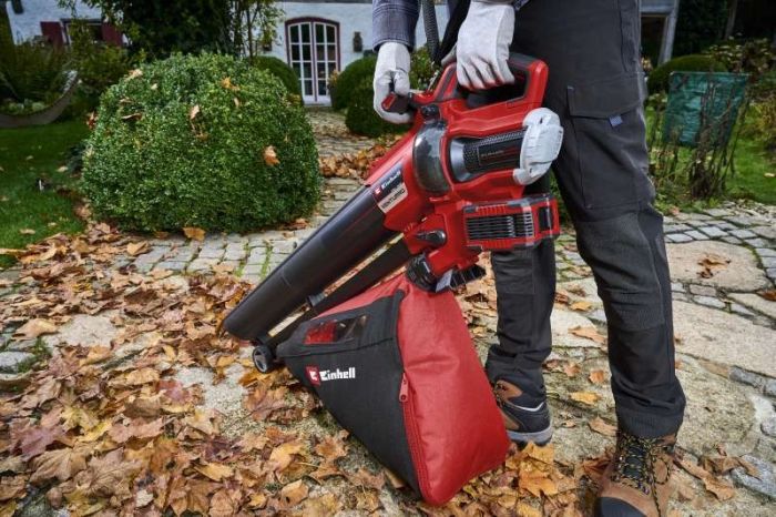 Повітродув-пилосос садовий акумуляторний Einhell Professional VENTURRO 36/240 36В PXC 240км/год 740куб/год 45л 3.55кг без АКБ та ЗП