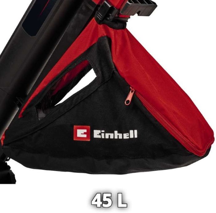 Повітродув-пилосос садовий акумуляторний Einhell Professional VENTURRO 36/240 36В PXC 240км/год 740куб/год 45л 3.55кг без АКБ та ЗП