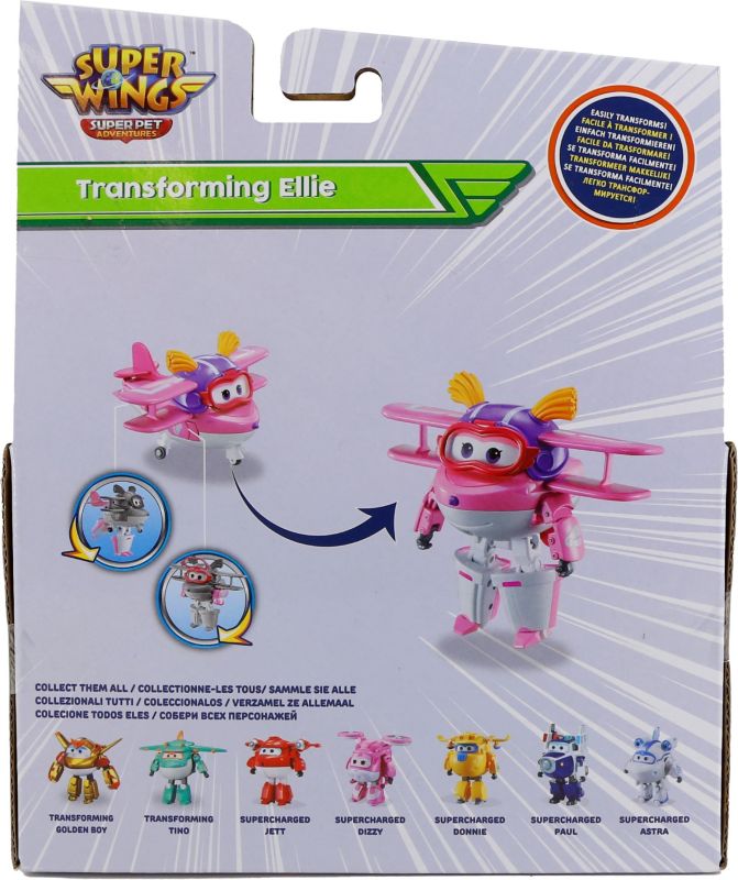 Игровая фигурка-трансформер Super Wings Transforming Элли (Ellie)