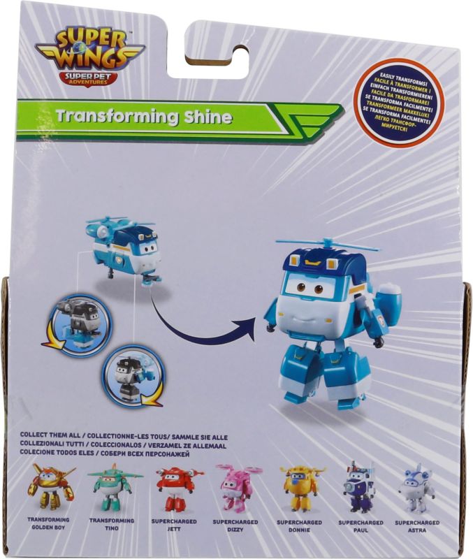 Игровая фигурка-трансформер Super Wings Transforming Шайн (Shine)