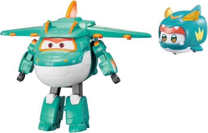 Игровой набор Super Wings Transforming Тино и любимец (Tino & Pet)