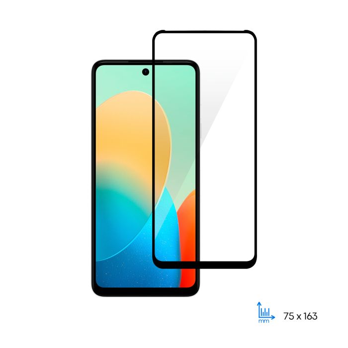 Захисне скло 2E для TECNO Spark Go 2024 (BG6), 2.5D FCFG, (1 Pack), чорна рамка