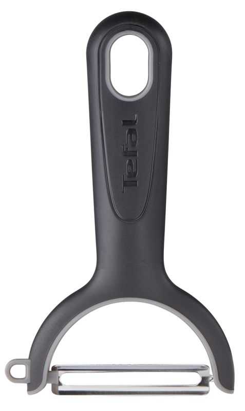Овочечистка горизонтальна Tefal Comfort, 14см, нержавіюча сталь, пластик, чорний