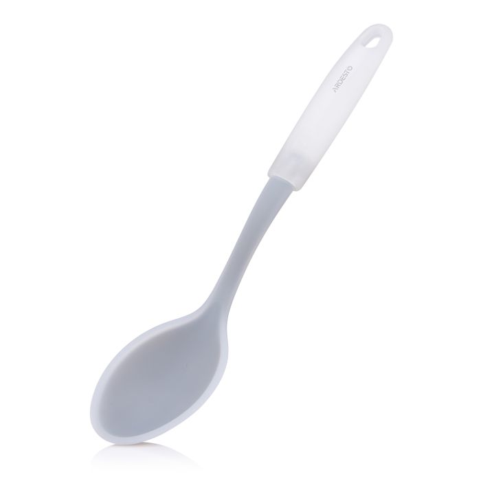 Ложка Ardesto Fresh, 31.2см, силикон, пластик, серый