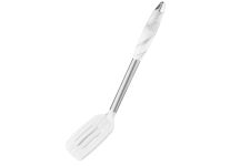 Лопатка з прорізами Ardesto Gemini Marmo, 35см, силікон, нержавіюча сталь