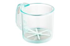 Кружка-сито Ardesto Fresh, 9.5см, пластик, блакитний