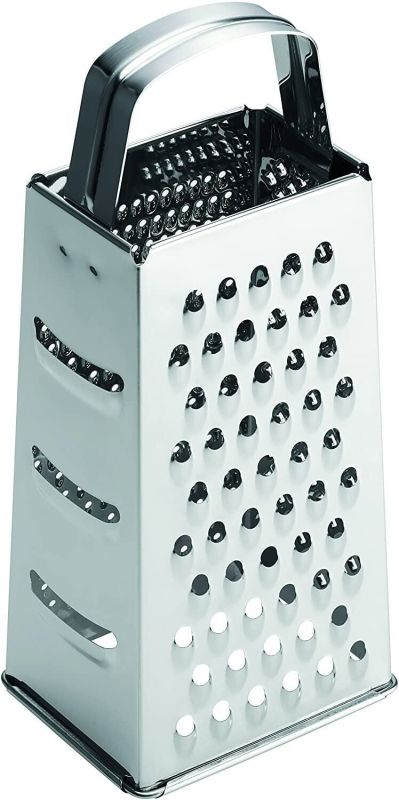 Терка 4-х сторонняя Fiskars Essential, 23см, нержавеющая сталь