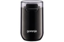 Кофемолка Gorenje роторная 150Вт, объем зерен-45г, пластик/металл, черный