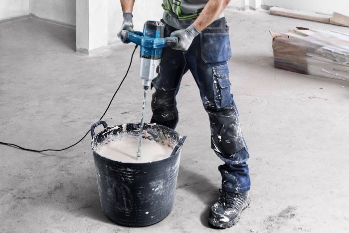 Міксер будівельний Bosch Professional GRW 140 1400Вт 480-750об/хв М14 4.2кг