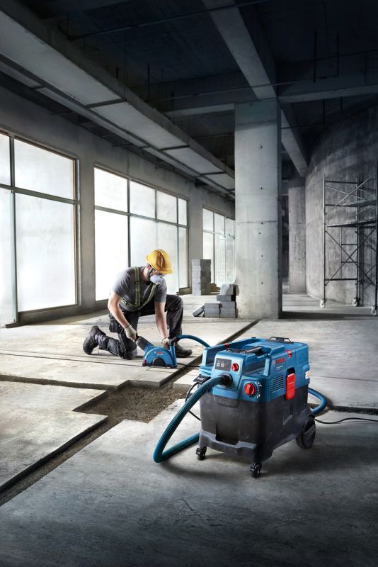 Пылесос профессиональный Bosch GAS 400 A, 1200Вт, 240мБар, контейнер 40л, 14Кг