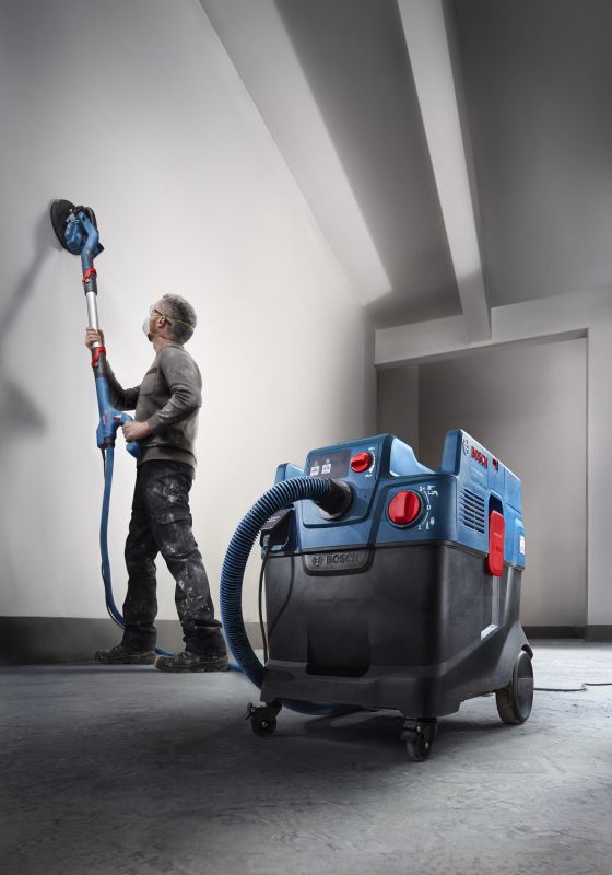 Пылесос профессиональный Bosch GAS 400 A, 1200Вт, 240мБар, контейнер 40л, 14Кг