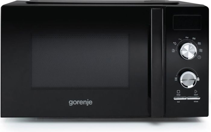 Микроволновая печь Gorenje, 20л, мех. управл., 800Вт, дисплей, черный