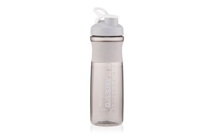 Бутылка для воды Ardesto Smart bottle, 1000мл, тритан, серый
