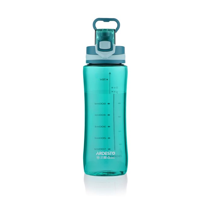 Пляшка для води Ardesto Purity, 800мл, пластик, зелений