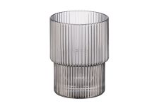 Набір склянок низьких Ardesto Graphite, 200мл, 2шт, скло, сірий
