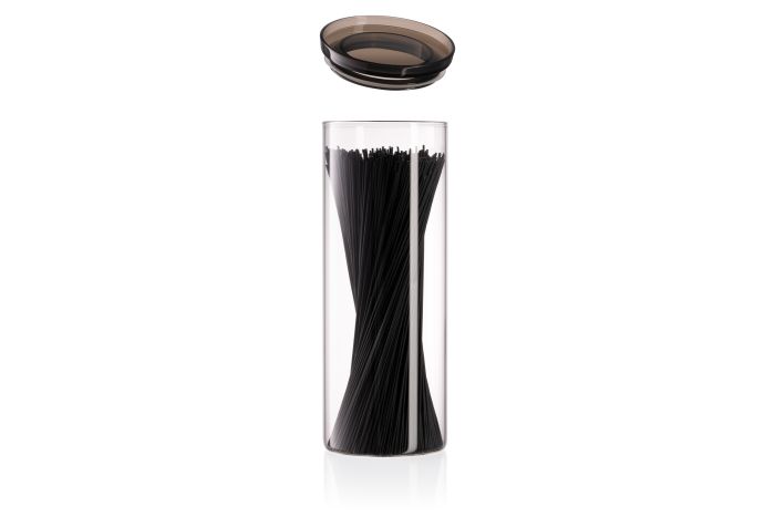 Банка для хранения Ardesto Fresh, 1600мл, стекло, пластик, прозрачный