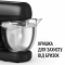 Кухонная машина Tefal Bake Partner 1100Вт, чаша-металл, корпус-пластик, насадок-8, черный