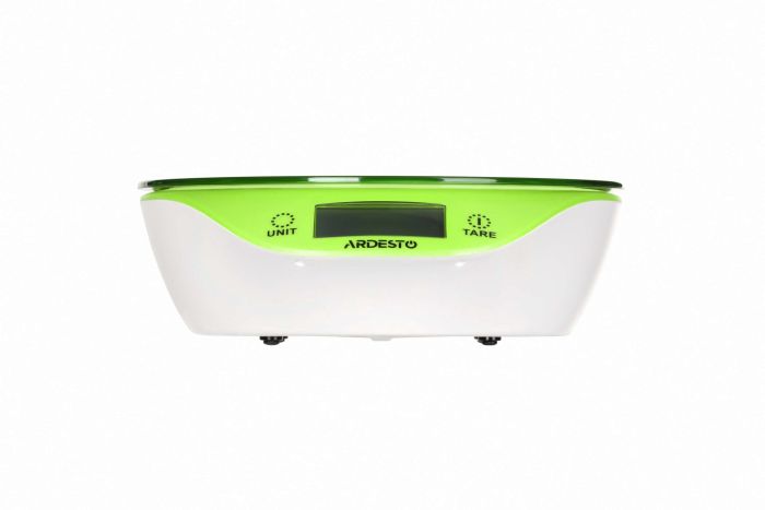 Весы Ardesto кухонные, 5кг, CR2032x1 в компл, пластик, зелёный