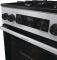 Плита Gorenje комбінована, 62л, 50x60см, дисплей, IconLed, емальовані, титан