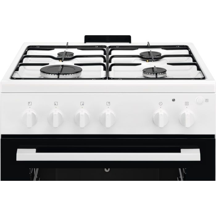 Плита Electrolux газовая, 59л, 60x60см, белый
