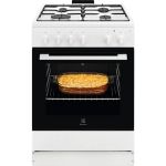 Плита Electrolux газова, 59л, 60x60см, білий