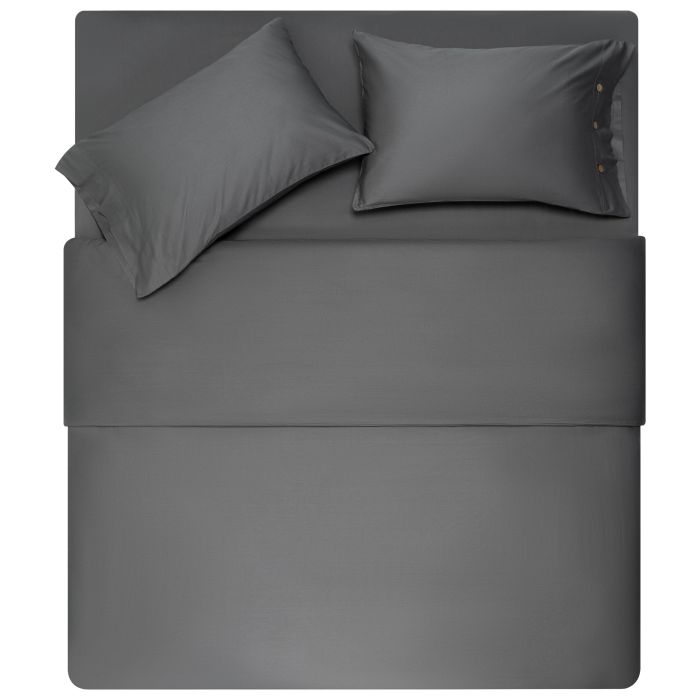 КПБ 1.5сп Ardesto Mix&Match, пододеяльник 160х220см, простынь 180х240см, наволочки (2) 50х70см, 100% хлопок, сатин, серый