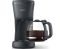 Кофеварка Philips Essentials Collection, 1.38л, молотый, поддержка температуры, темно серый