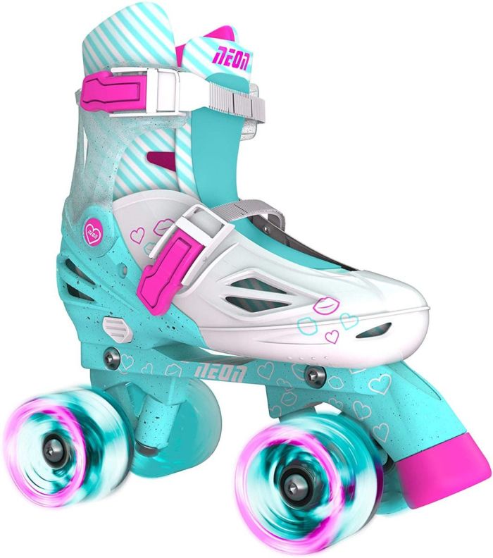 Роликовые коньки Neon Combo Skates Бирюзовый (Размер 34-37)