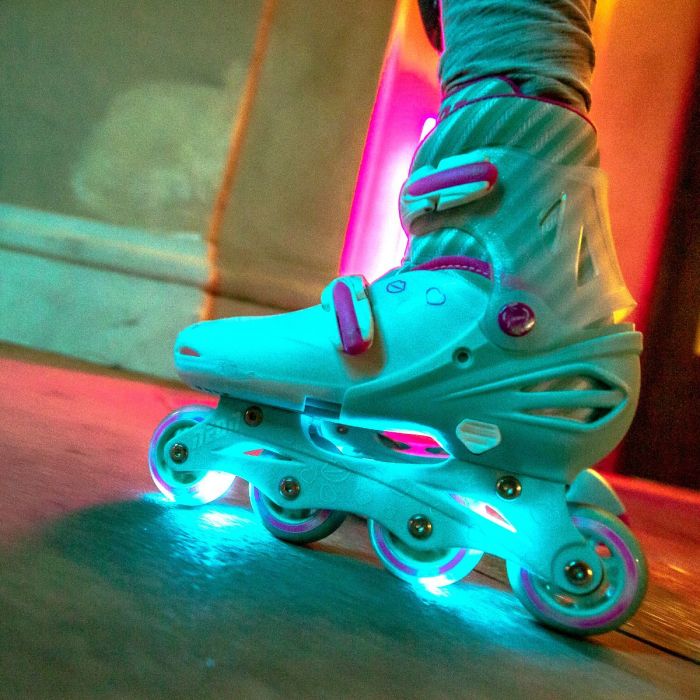 Роликовые коньки Neon Combo Skates Бирюзовый (Размер 34-37)