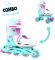 Роликовые коньки Neon Combo Skates Бирюзовый (Размер 34-37)