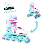 Роликові ковзани Neon Combo, розмір 30-33, бірюзовий