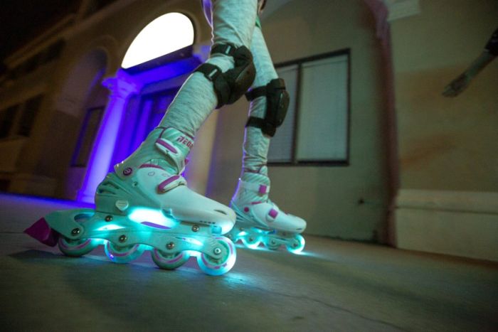 Роликовые коньки Neon Inline Skates Бирюзовый (Размер 34-38)