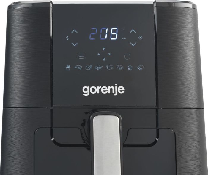 Мультипеч Gorenje 1350Вт, чаша-5.4л, сенсорне управл., 8 авто. программ, пластик+металл, чорний