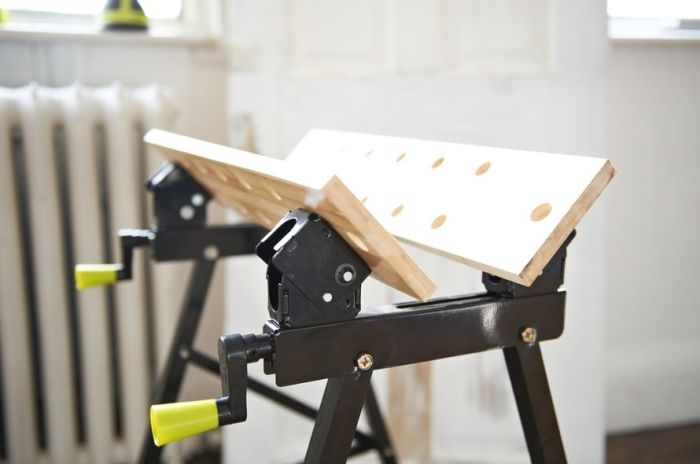 Верстак складной Ryobi RWB01 755x605x240мм нагрузка до 100кг 6кг