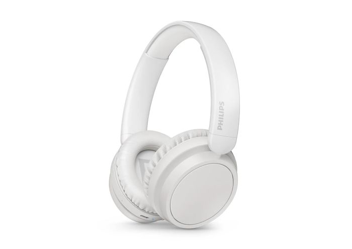 Наушники Over-ear Philips TAH5209 BT 5.3, SBC, Wireless, Mic, Белый