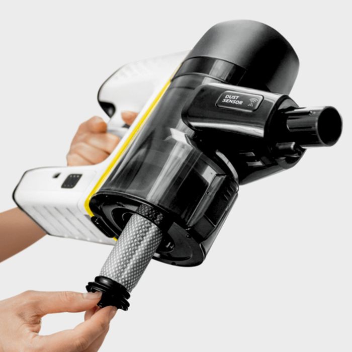 Пылесос Karcher беспроводный VC 7 Cordless yourMax, 350Вт, конт пыль -0.8л, автон. раб. до 60мин, вес-2.57кг, HEPA 12, белый