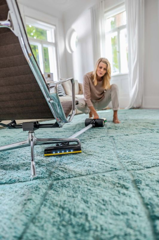 Пылесос Karcher беспроводный VC 7 Cordless yourMax, 350Вт, конт пыль -0.8л, автон. раб. до 60мин, вес-2.57кг, HEPA 12, белый