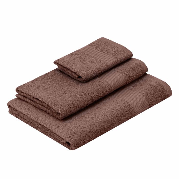 Полотенце махровое Ardesto Essence 70х140см, 100% хлопок, коричневый