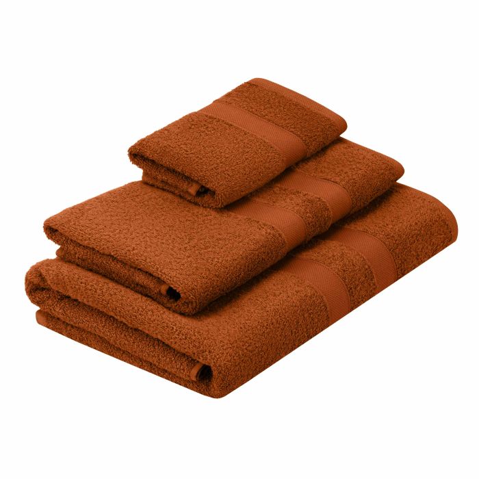 Полотенце махровое Ardesto Splendid 30х50см, 100% хлопок, теракотовый