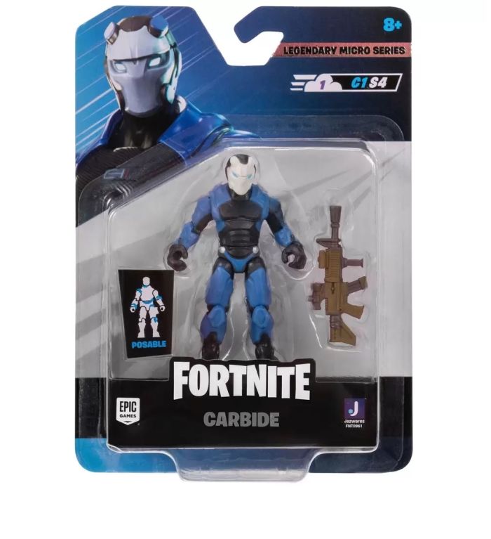 Коллекционная фигурка Fortnite Micro Legendary Series Carbide, 6см